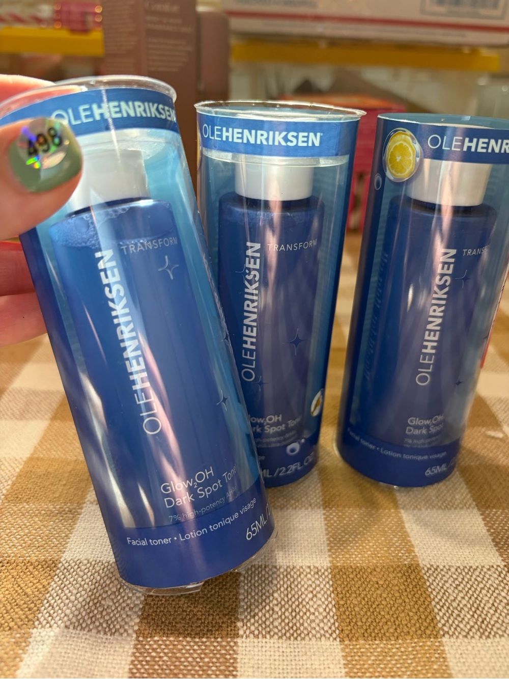 Ole Henriksen Glow2OH Dark Spot Toner - Blue Packaging